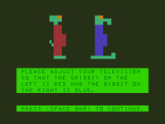Moptown Parade for TRS-80 Color Computer - Please adjust your television!