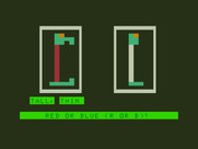Moptown Parade for TRS-80 Color Computer - Select different traits to make a twin.
