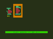 Moptown Parade for TRS-80 Color Computer - I won! Play again?