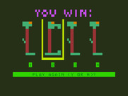 Moptown Parade for TRS-80 Color Computer - I won!