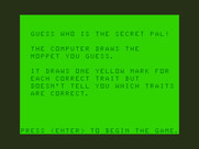 Moptown Parade for TRS-80 Color Computer - Instructions for Guess who is the Secret Pal!