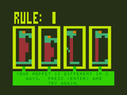 Moptown Parade for TRS-80 Color Computer - Oops, I didn't make the right moppets.