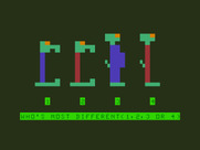 Moptown Parade for TRS-80 Color Computer - In the second game variation you need to select who is the most different.