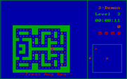 3-Demon for IBM PC/Compatibles - Viewing the maze.