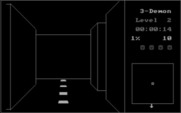 3-Demon for IBM PC/Compatibles - Game start.