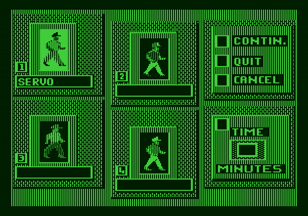 Soko-Ban Apple II Screenshot: First, set up some players...