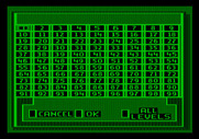 Soko-Ban for Apple II - With multiple players you can select one or more levels to attempt.