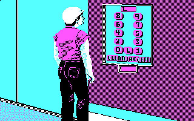 Soko-Ban IBM PC/Compatibles Screenshot: Level selection.
