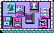 Soko-Ban for IBM PC/Compatibles - The level editor...