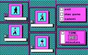 Soko-Ban for IBM PC/Compatibles - Setting up a new game.