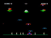 Buzzard Bait for IBM PC/Compatibles - Game start...