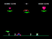 Buzzard Bait for IBM PC/Compatibles - Game start.