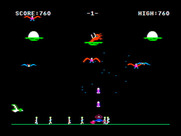 Buzzard Bait for IBM PC/Compatibles - Shooting opponents...