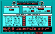 Arcticfox for IBM PC/Compatibles - Game over