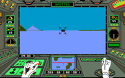 Arcticfox for Amiga - Game start.