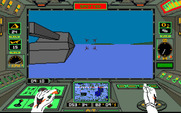 Arcticfox for Amiga - Enemy tank up close!
