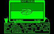 Arcticfox for IBM PC/Compatibles - Enemy preview - the heavy tank