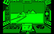 Arcticfox for IBM PC/Compatibles - Starting the game; already spotted by an enemy sled