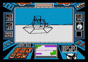 Arcticfox for Apple II - Game start.
