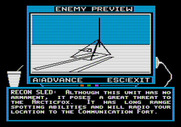 Arcticfox for Apple II - Yet another enemy you'll encounter...