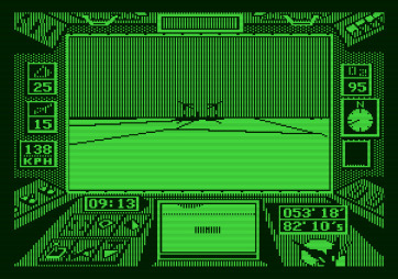Arcticfox for Apple II - Searching the area...