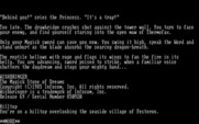 Wishbringer for IBM PC/Compatibles - Game start.