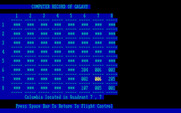 Galaxy Trek for IBM PC/Compatibles - A galaxy scan...