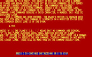 Air Trax for IBM PC/Compatibles - The first page of game instructions.