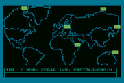 Epidemic! for Atari 8-bit - Radar view.