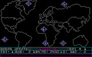 Epidemic! for IBM PC/Compatibles - The radar view...