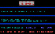 Epidemic! for IBM PC/Compatibles - Setting some options...ready to begin?