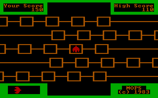 Fowl Play IBM PC/Compatibles Screenshot: Half way there...