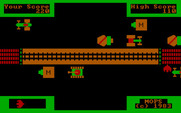 Fowl Play for IBM PC/Compatibles - About to be run over...