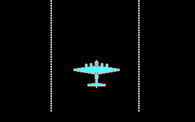 50 Mission Crush IBM PC/Compatibles Screenshot: Taking off for the next mission...