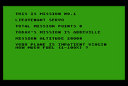 50 Mission Crush for Atari 8-bit - This is mission no. 1...