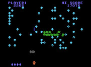 Centipede for ColecoVision - 600 points for shooting the spider...