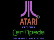 Centipede for ColecoVision - Title screen.