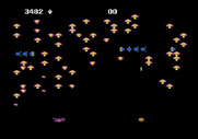 Centipede for Atari 5200 - The centipede is broken up into multiple segments...