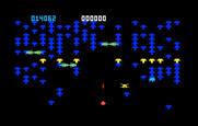 Centipede for Intellivision - Each level has a different color.