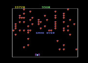 Centipede for Atari 7800 - Game over.