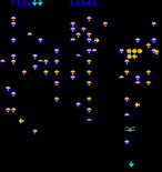 Centipede for Arcade - Avoid the pesky spider!