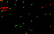 Centipede for IBM PC/Compatibles - Starting the game...