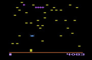Centipede for Atari 2600 - Shoot the spider for bonus points...