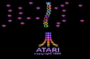 Centipede for Atari 2600 - Title screen.