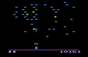 Centipede for Atari 2600 - I earned 900 points for destroying the spider at close range!