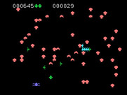 Centipede for TI-99/4A - Watch out for the spider!