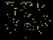 Centipede for TI-99/4A - The scorpion poisons some mushrooms.
