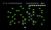 Centipede for Commodore VIC-20 - Game start.