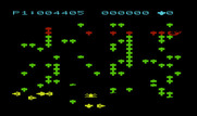 Centipede for Commodore VIC-20 - The scorpion poisons some mushrooms.