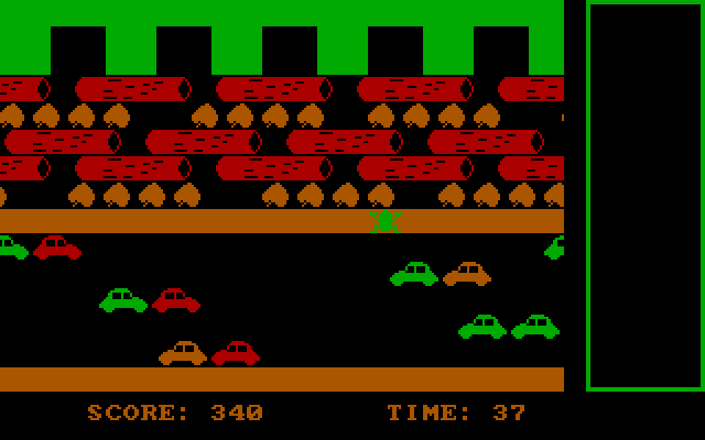 Hopper IBM PC/Compatibles Screenshot: Made it to the halfway point...
